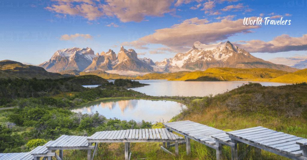 Lake Pehoé, Chile