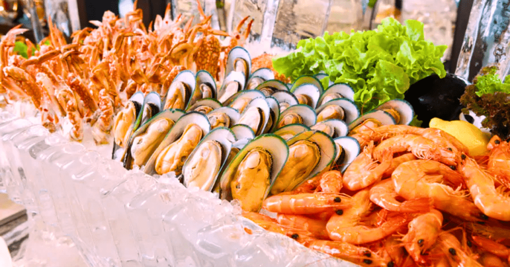 Fresh seafood